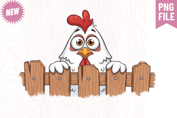 Whimsical Peeking Farm Animals Clipart for Creative Projects